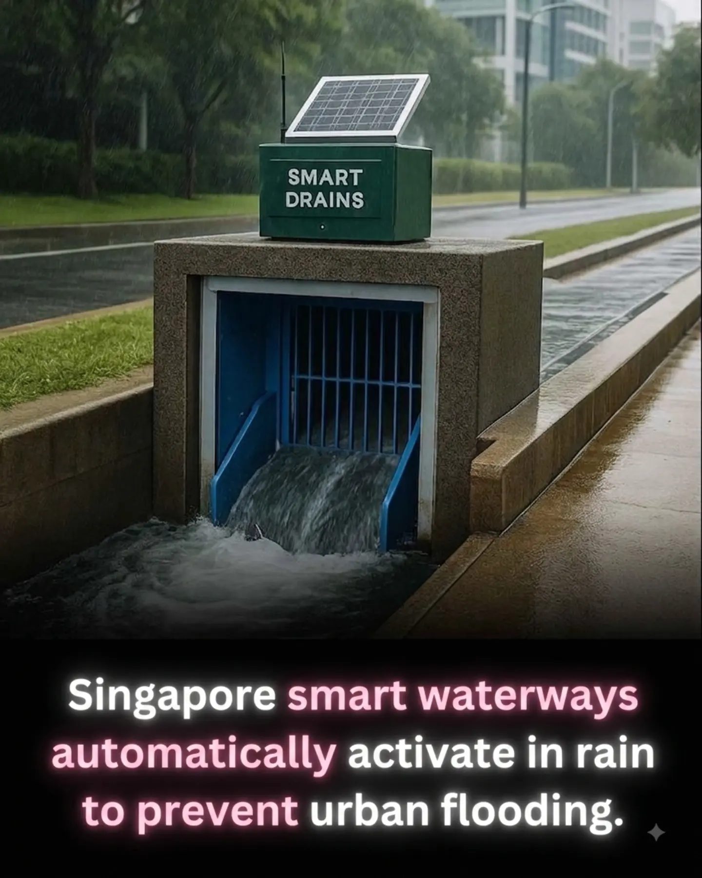Singapore's Smart Urban Drainage : Preventing Floods with Technology