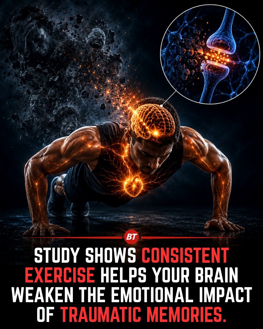 Exercise Boosts Brain Health: How Regular Activity Affects Traumatic Memories