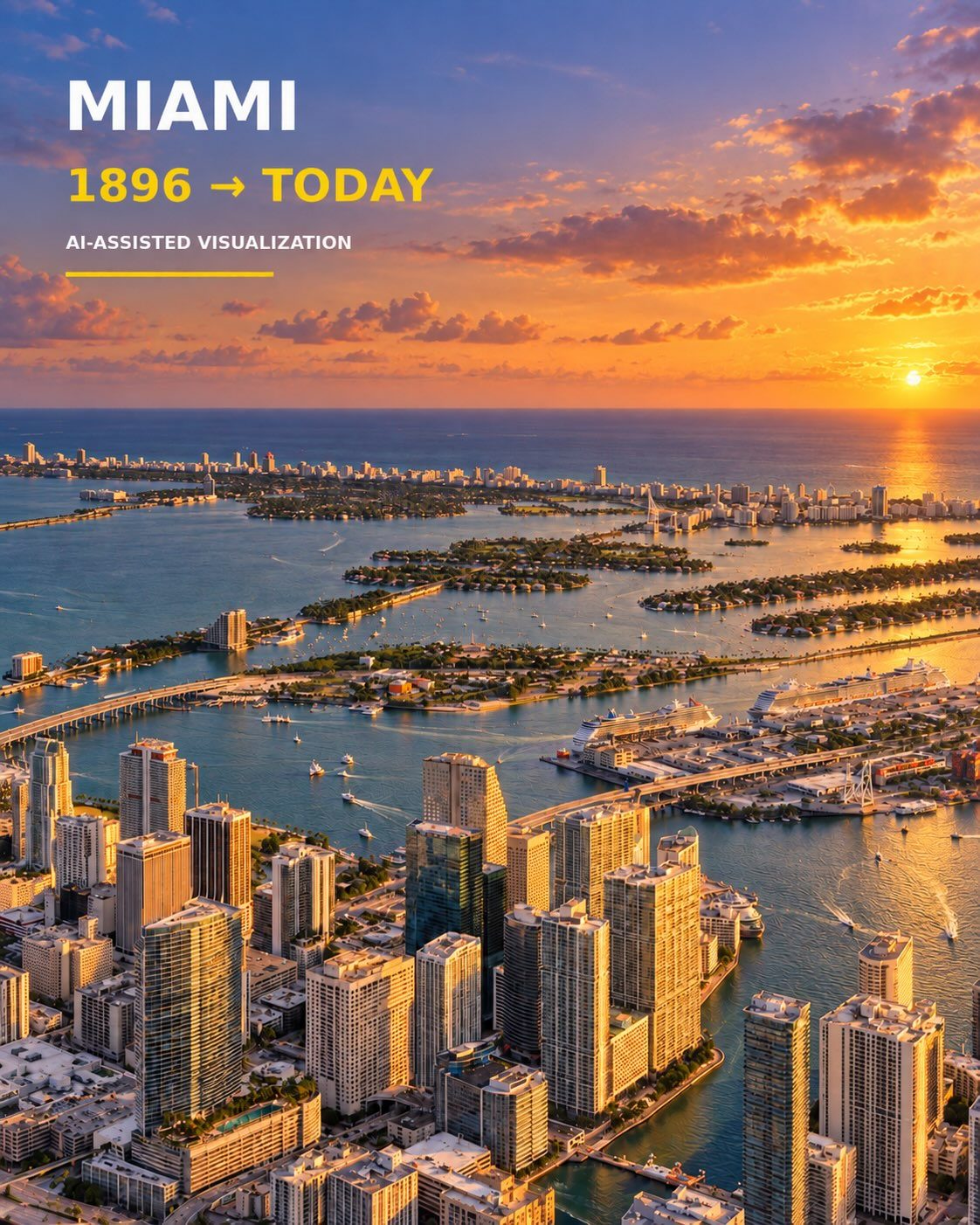 Miami's Transformation: 1896 to Today