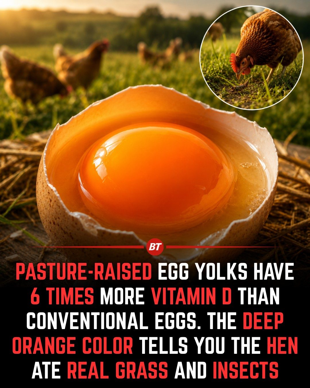 The Benefits of Pasture-Raised Eggs: Vitamin D and More
