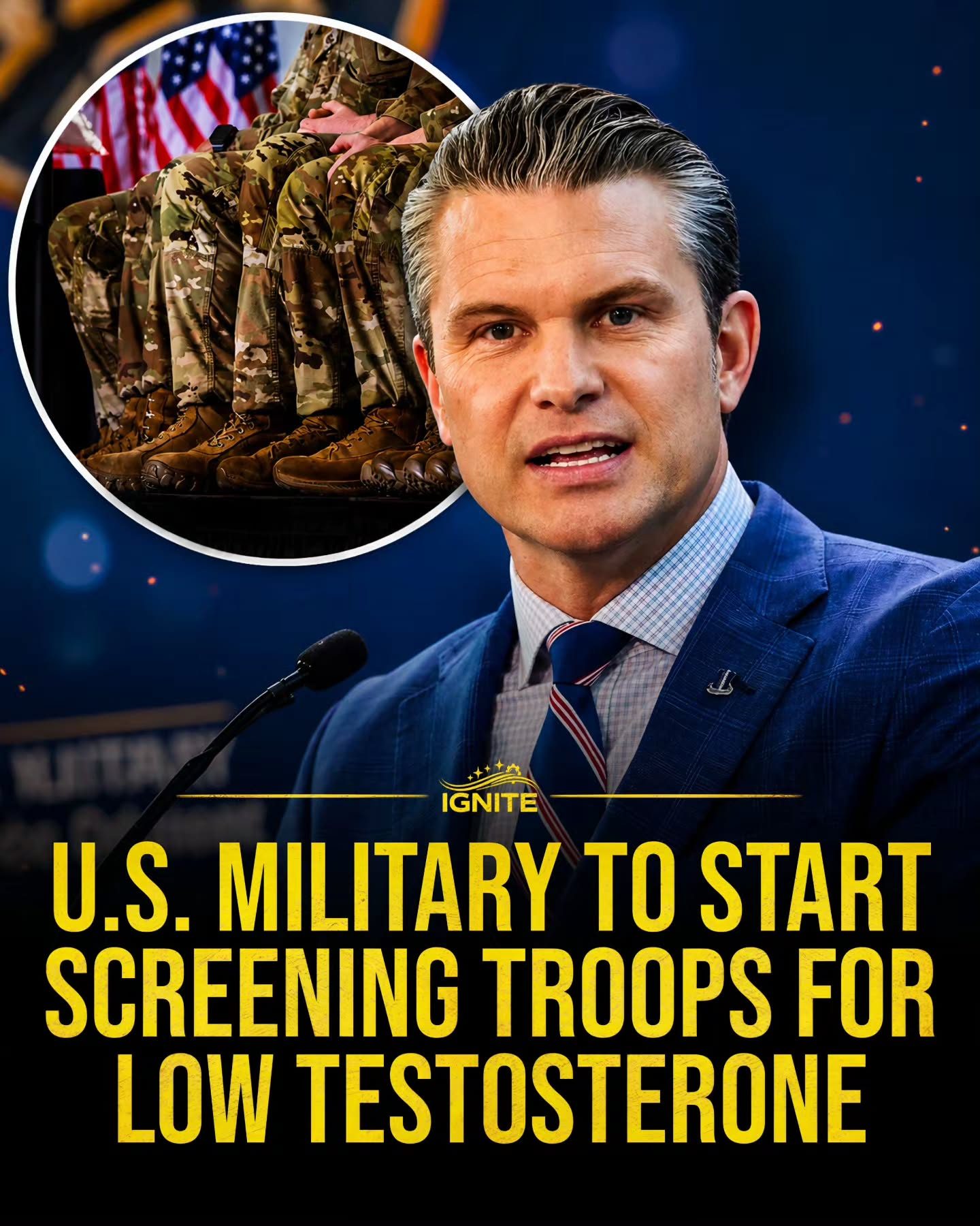 U.S. Military Begins Screening Troops for Low Testosterone
