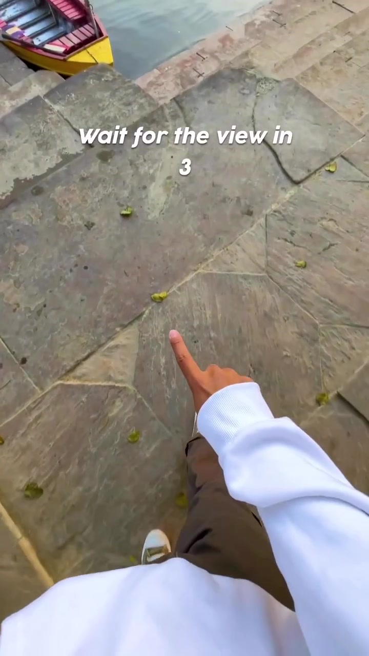 Sunset Video: From Tiles to Serene Water View