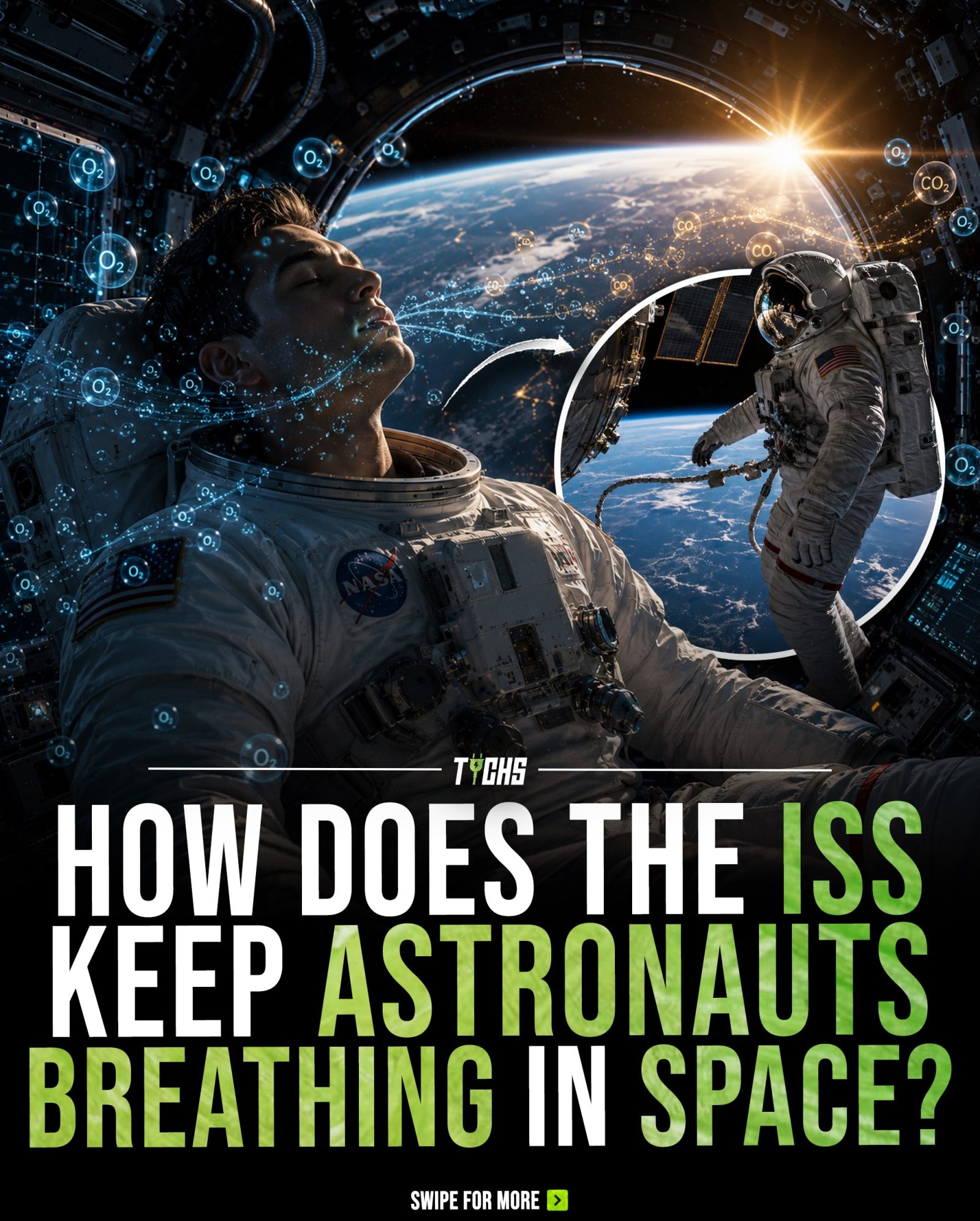 The Science of Breathing in Space: How the ISS Keeps Astronauts Alive