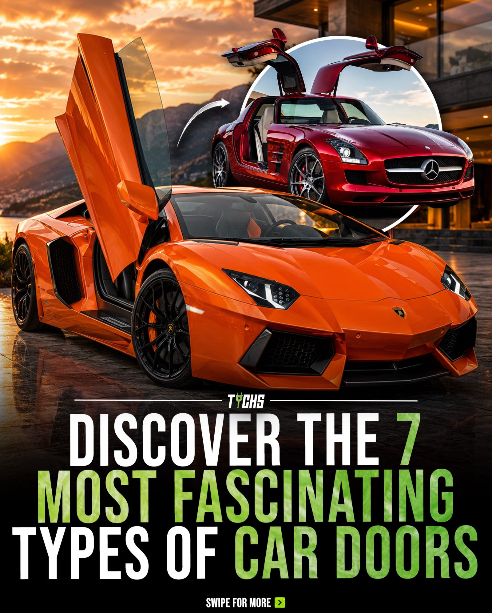 Exotic Car Doors: Unique Designs from Coach to Gullwing