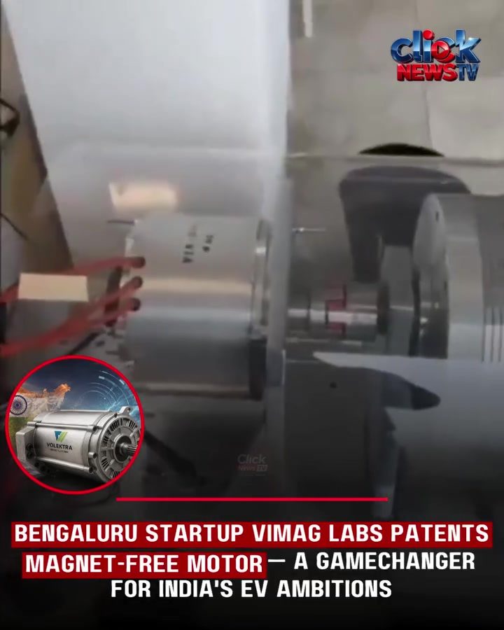 Bengaluru Startup's Magnet-Free Motor: Revolutionizing India's EV Industry