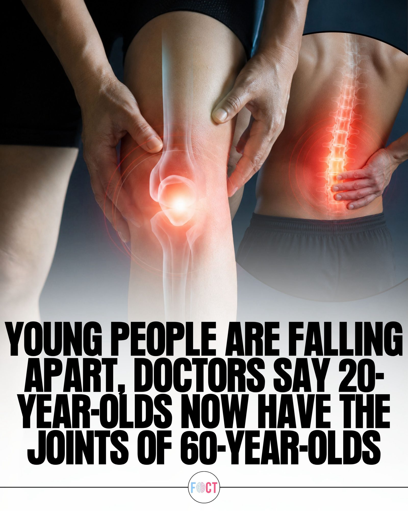 Young Adults Face Premature Joint Deterioration