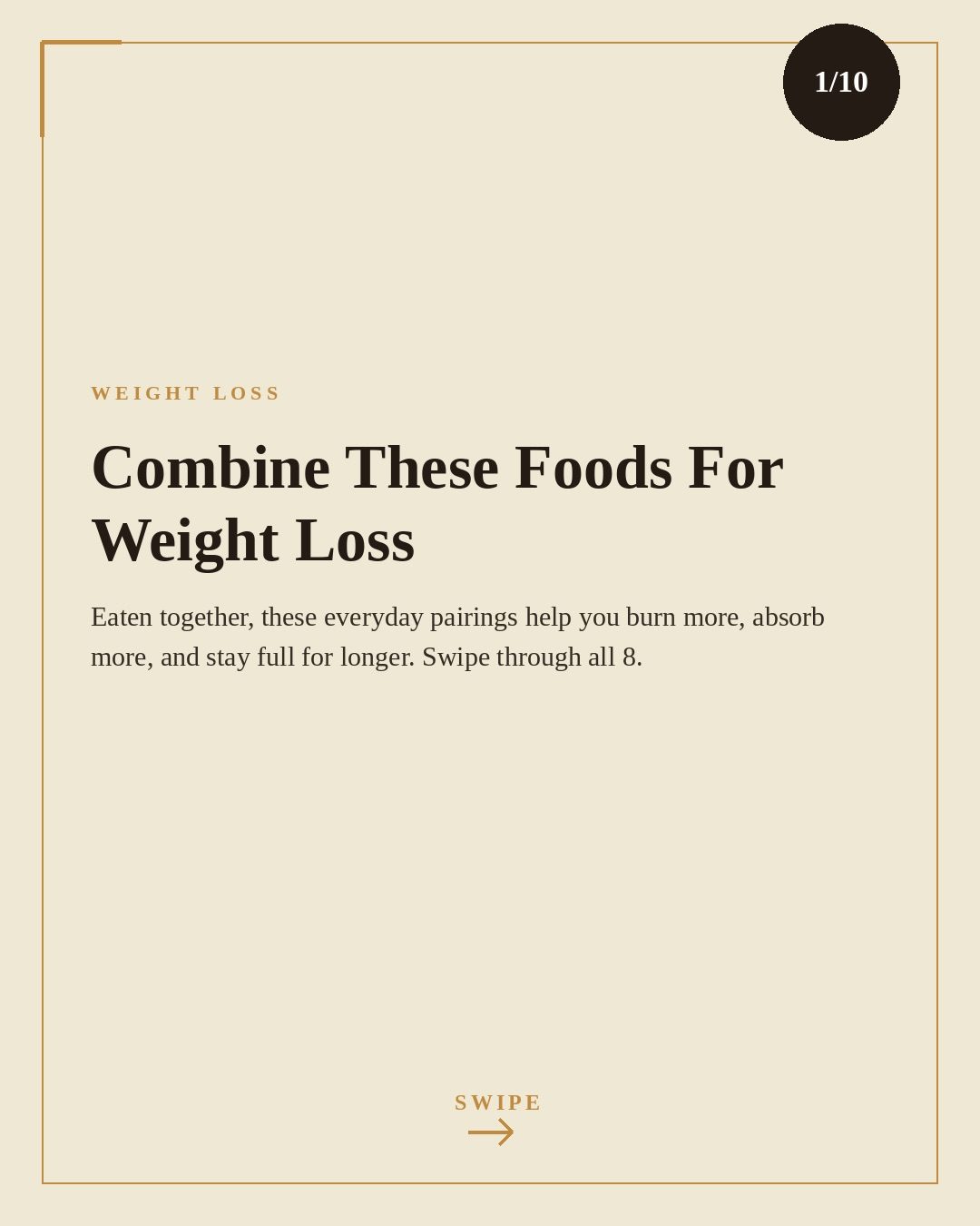 ### 8 Powerful Food Pairings for Weight Loss and Nutrition
