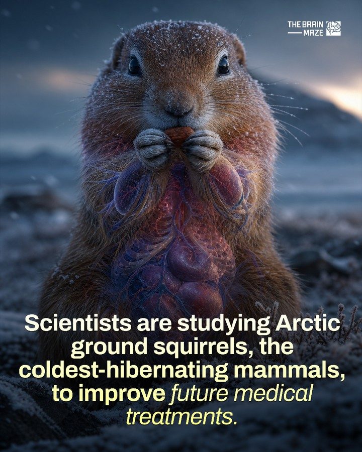 Arctic Ground Squirrels: Medical Insights from Coldest Hibernators