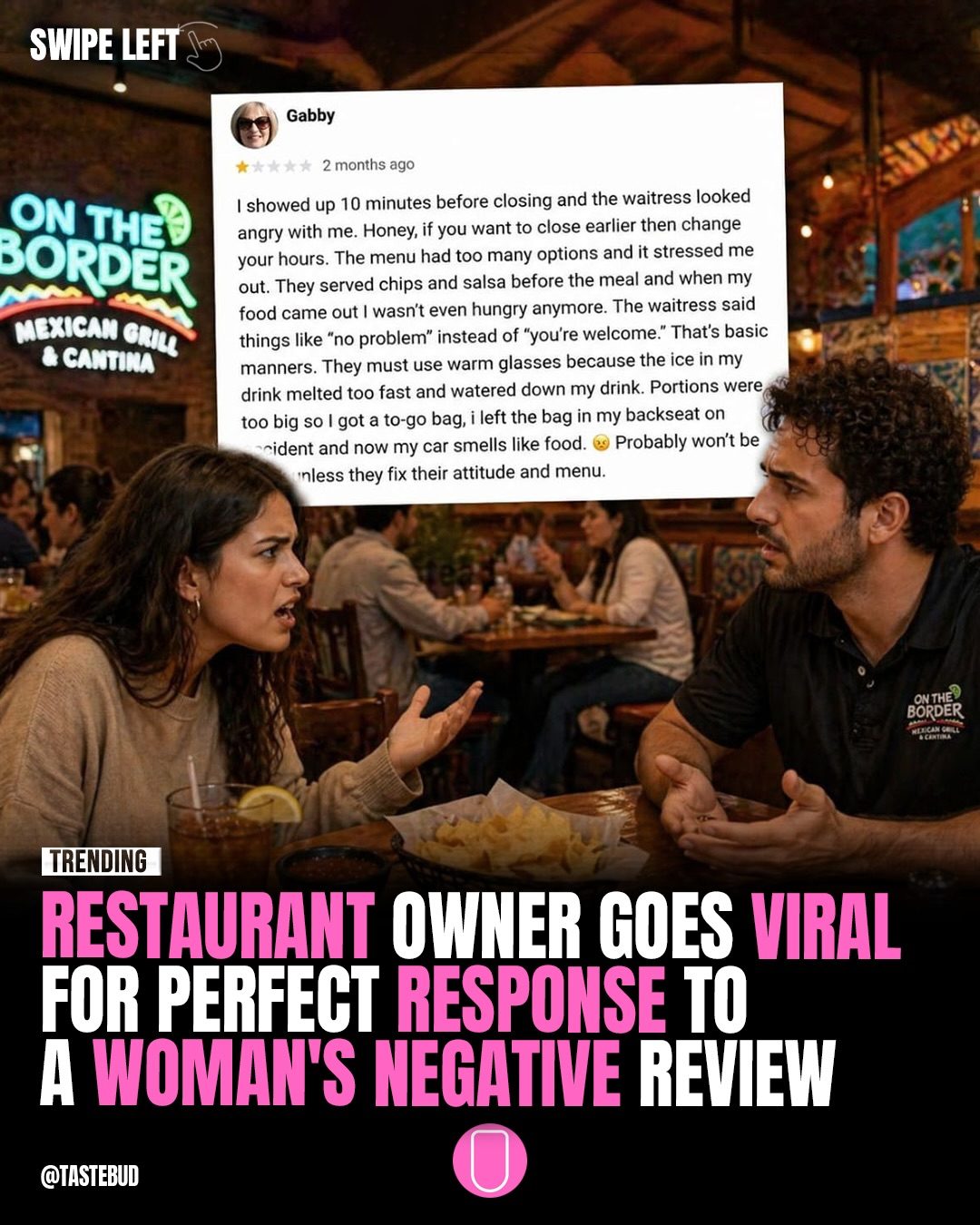 On The Border's Viral Owner Review Response
