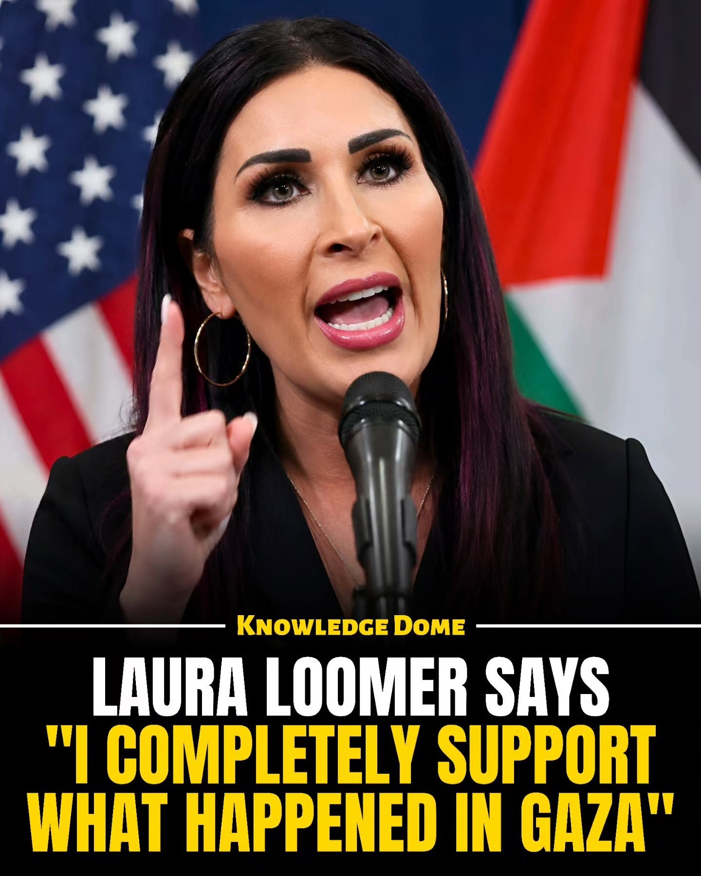 Laura Loomer Defends Gaza Actions, Sparks Outrage