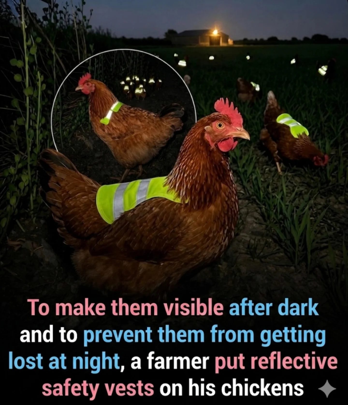 The Unseen Benefits of Reflective Chicken Vests