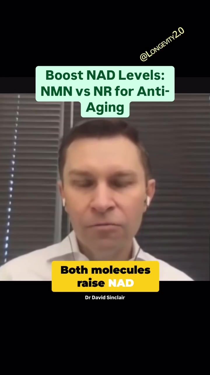 Dr. Sinclair on NMN vs. NR for Boosting NAD Levels and Anti-Aging
