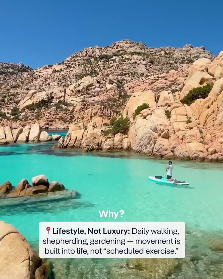 Sardinia's Secrets: Longevity Through Daily Movement