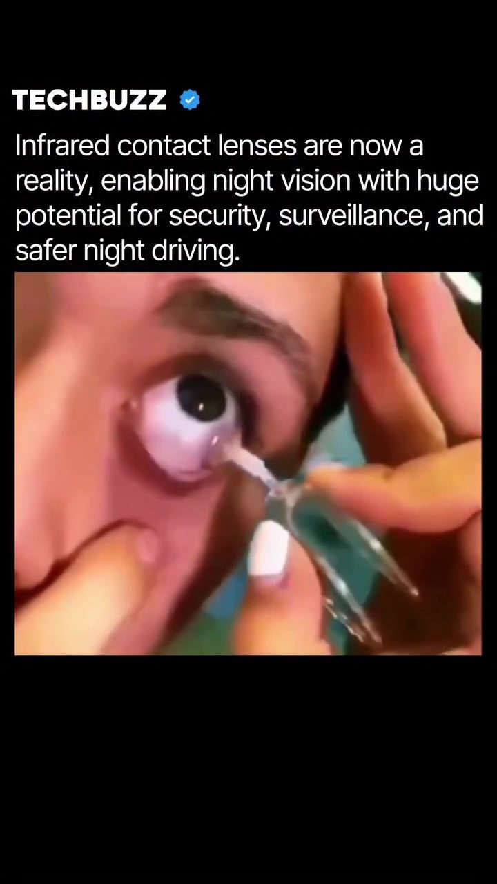 Infrared Contact Lenses: Revolutionizing Night Vision Technology