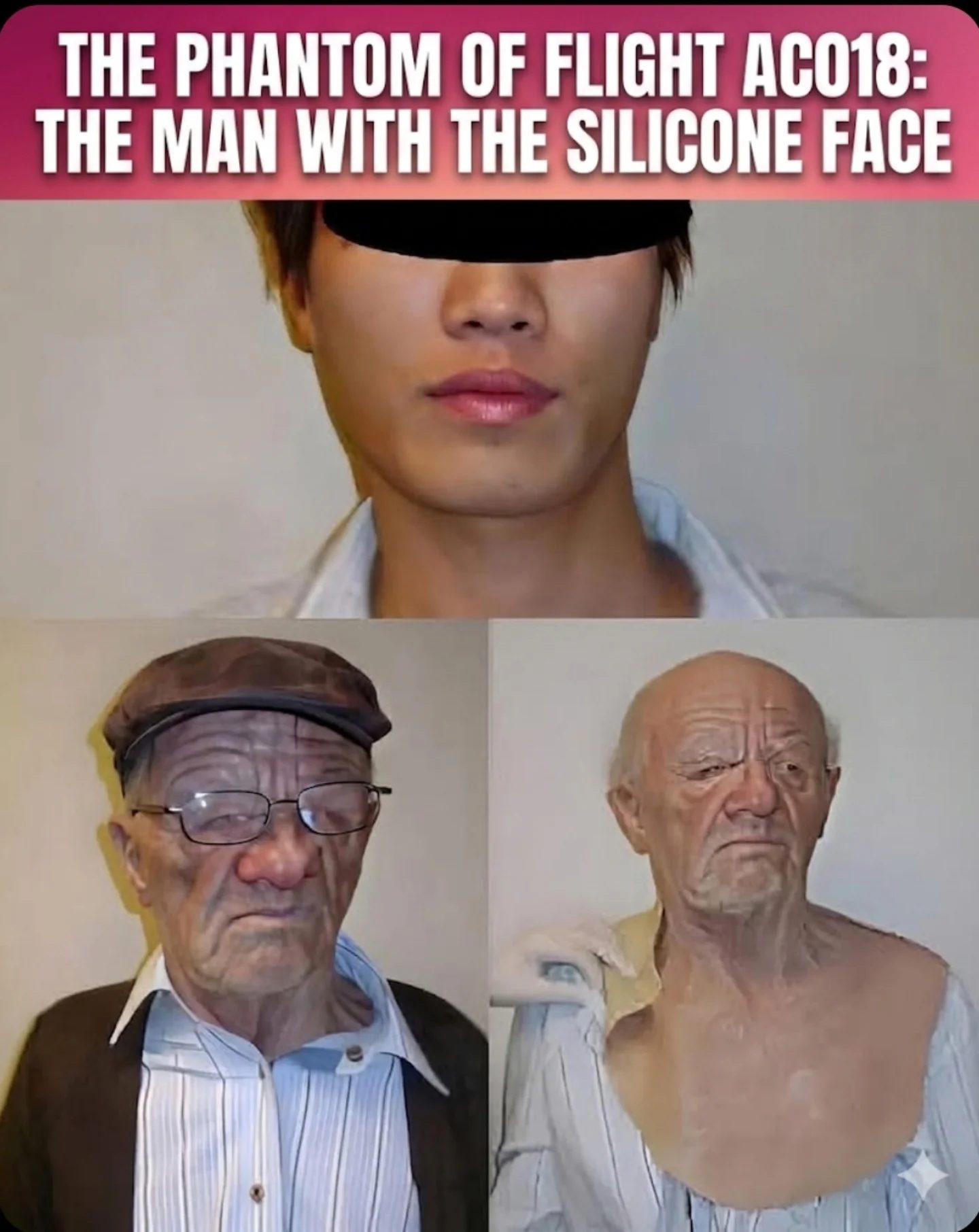 The Man Who Changed Faces Mid-Flight