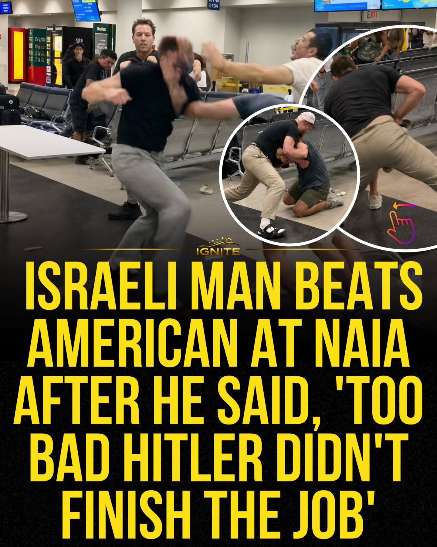 Airport Fight: Israeli, American Clash at Manila Terminal