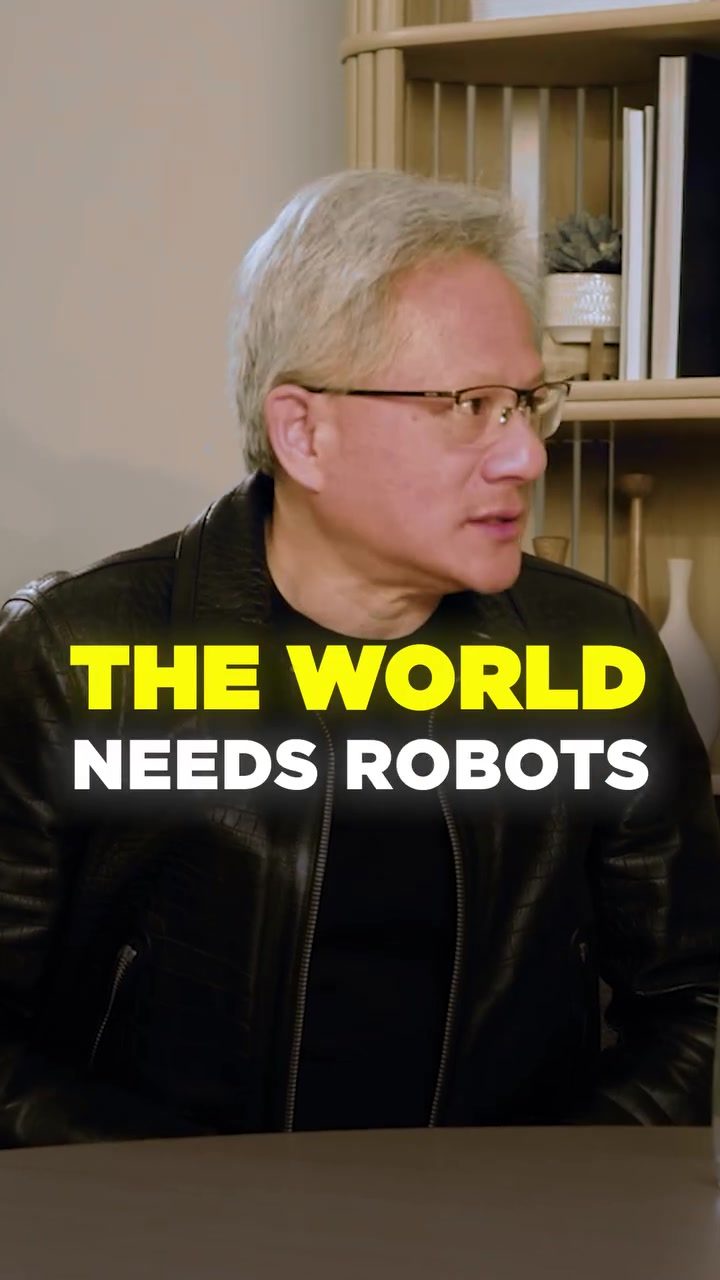 NVIDIA CEO on Revolutionizing Humanoid Robot Development
