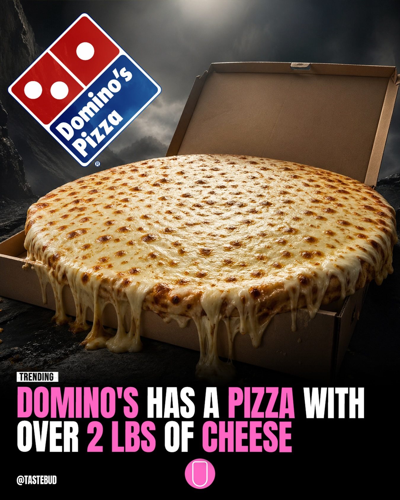 Domino's Ultra Cheese Pizza: 2 Pounds of Mozzarella in Japan