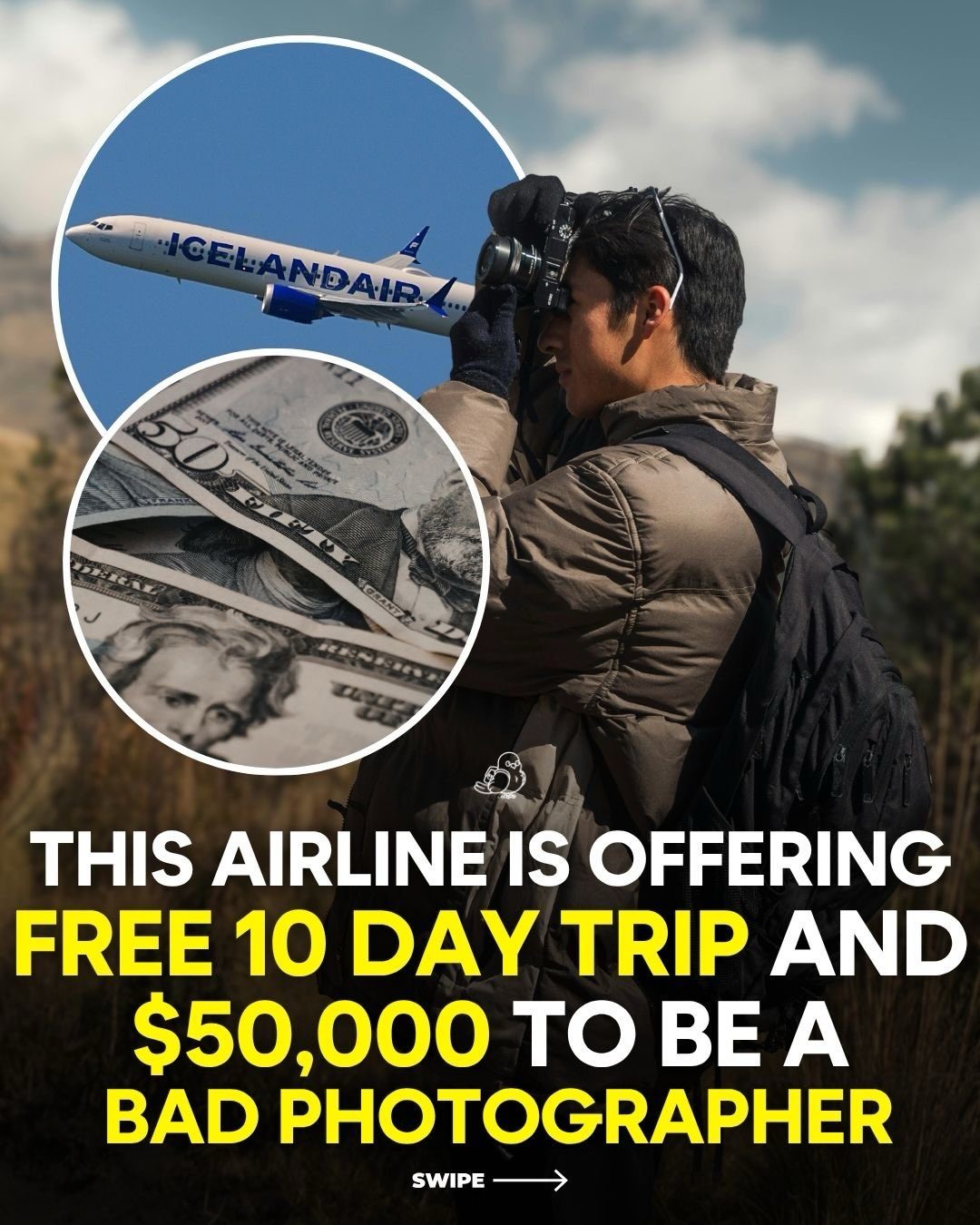 Win a 10-Day Iceland Trip for Bad Photographers