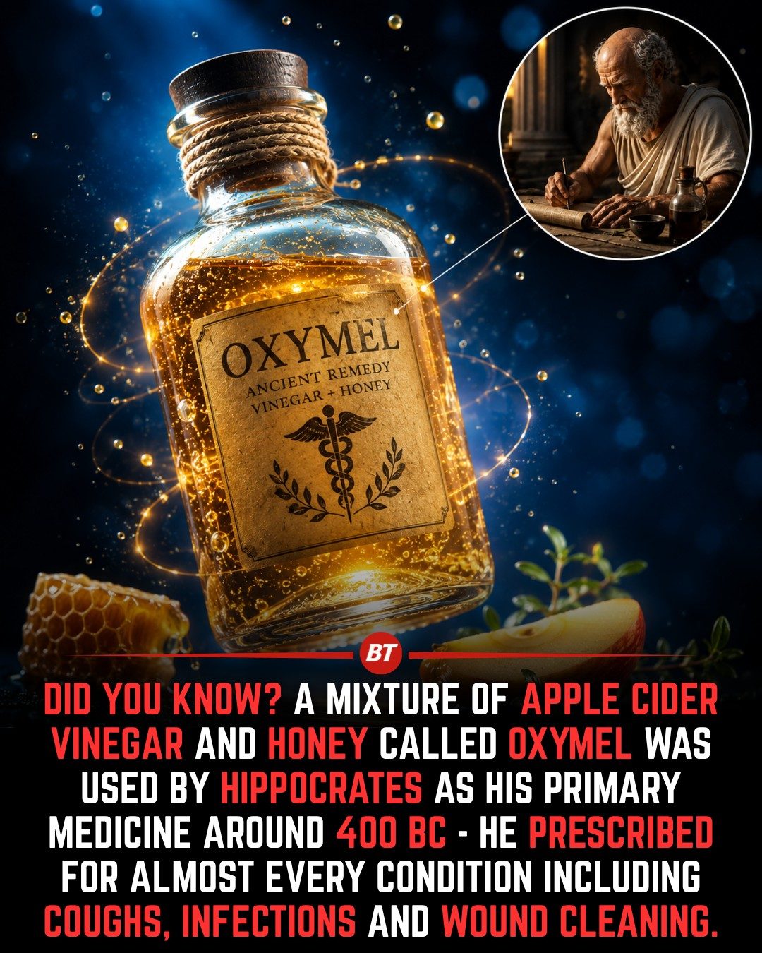 Hippocrates' Ancient Remedy: Oxymel's Honey and Vinegar Benefits