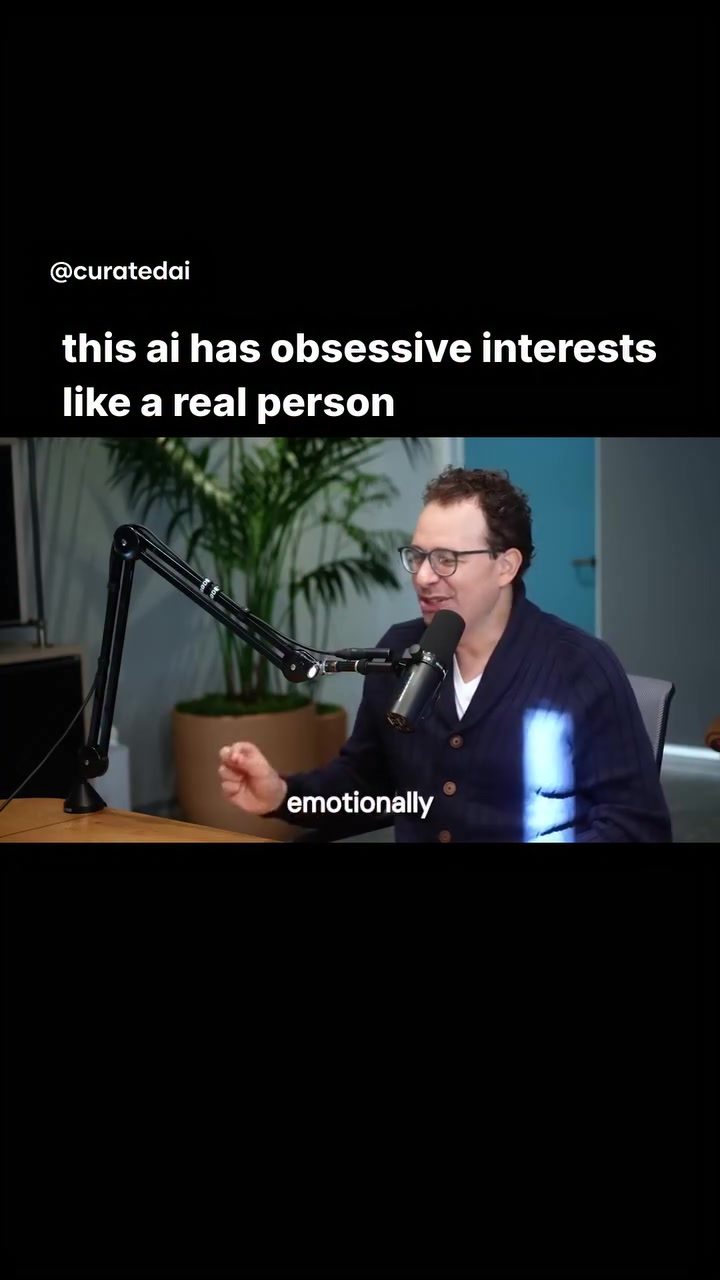 AI's Human-Like Interests: How Obsessive Traits Make It More Relatable