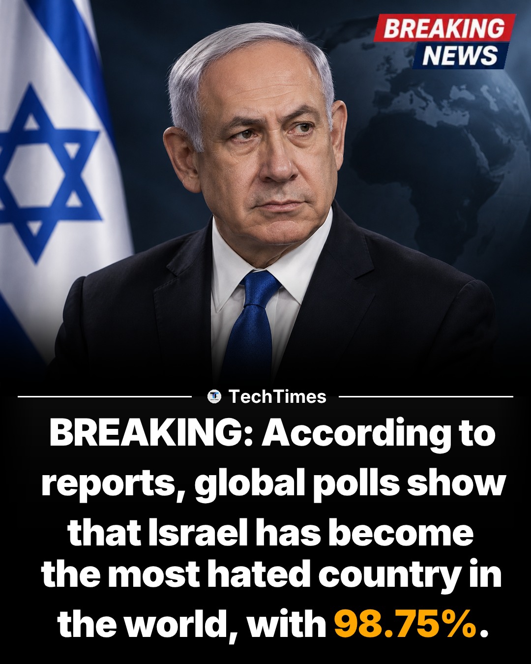 Israel's Global Poll Ranking as Most Hated Country