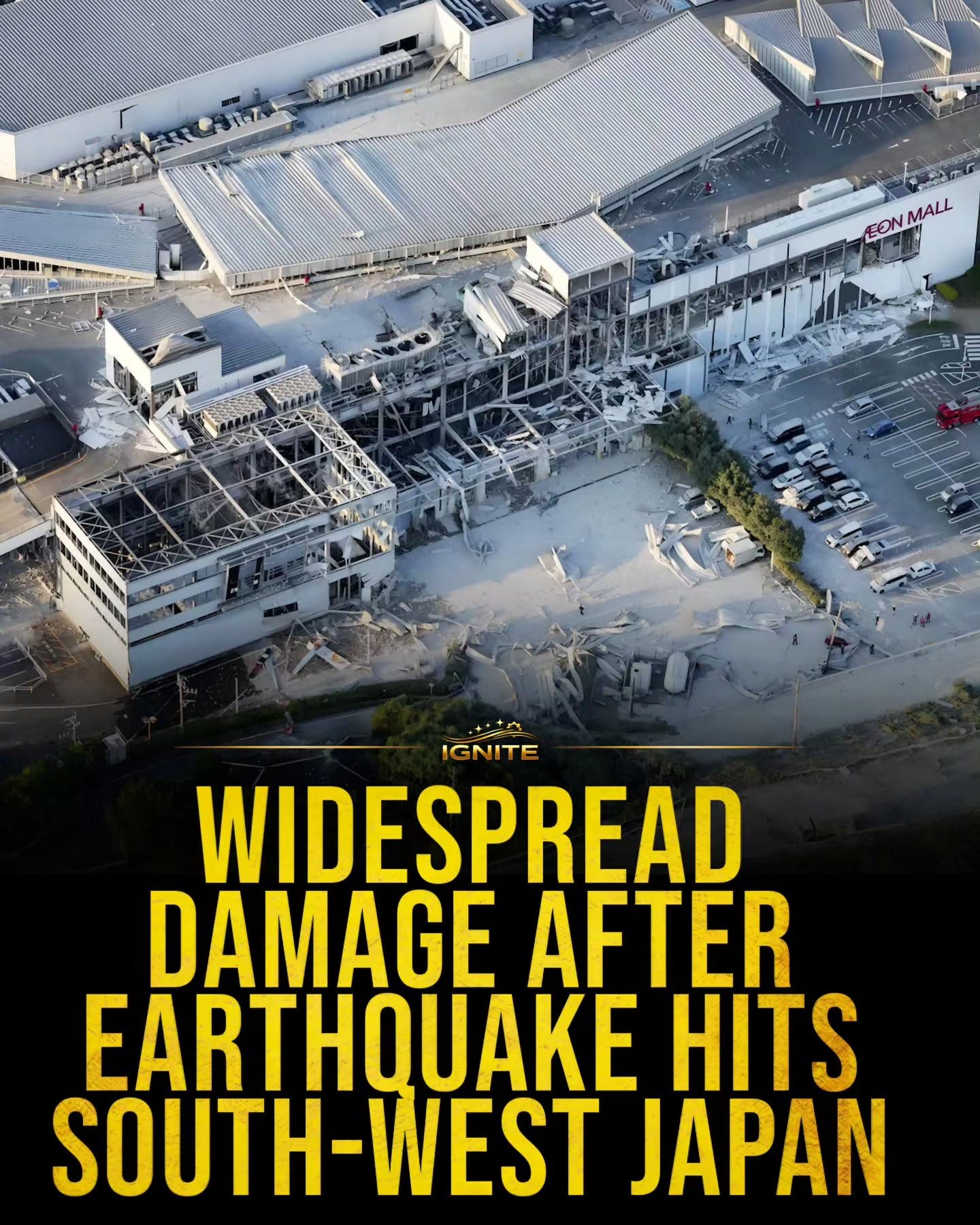 Earthquake Devastation in Southwest Japan