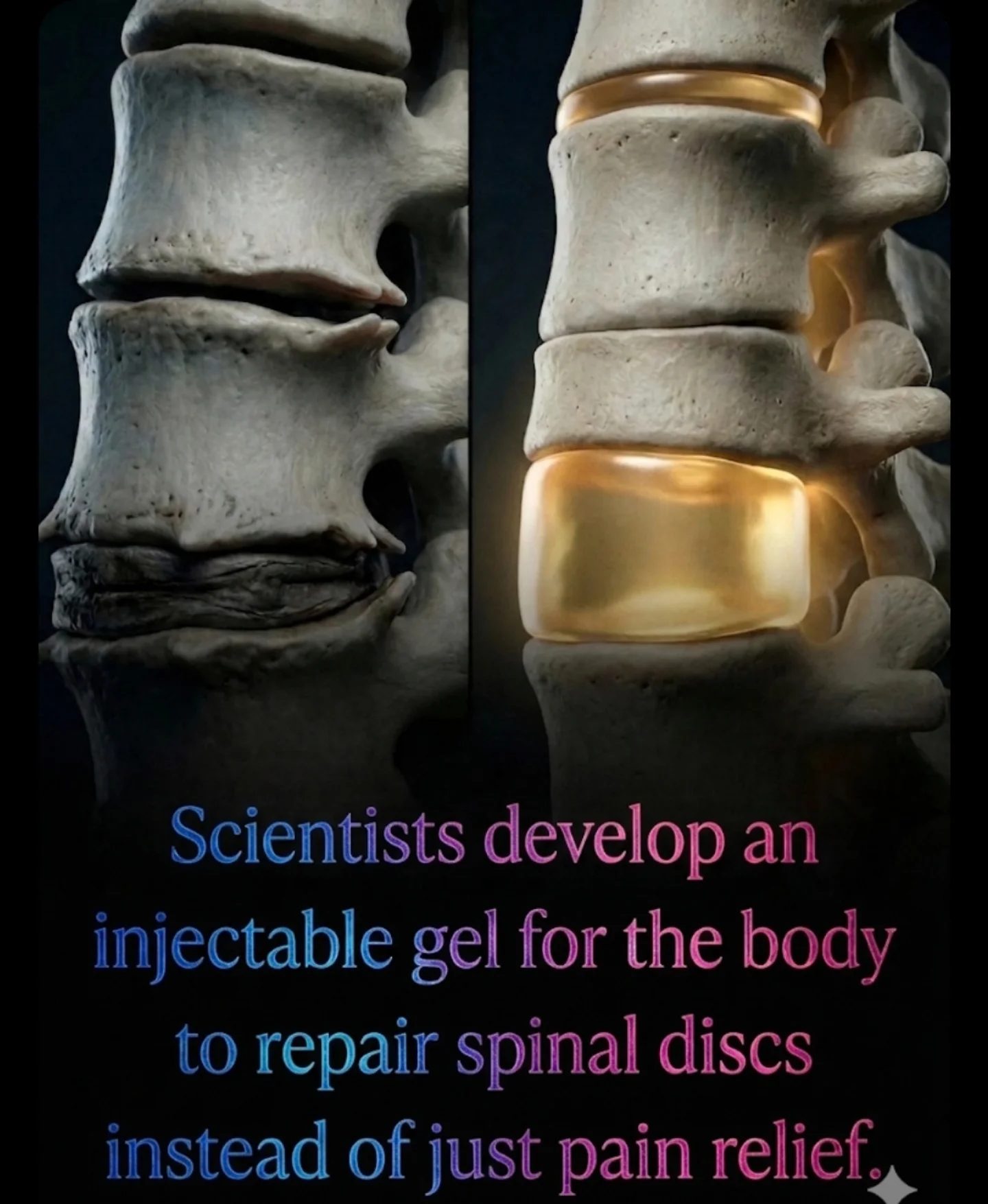 Innovative Spinal Repair Technique Using Injectable Gel