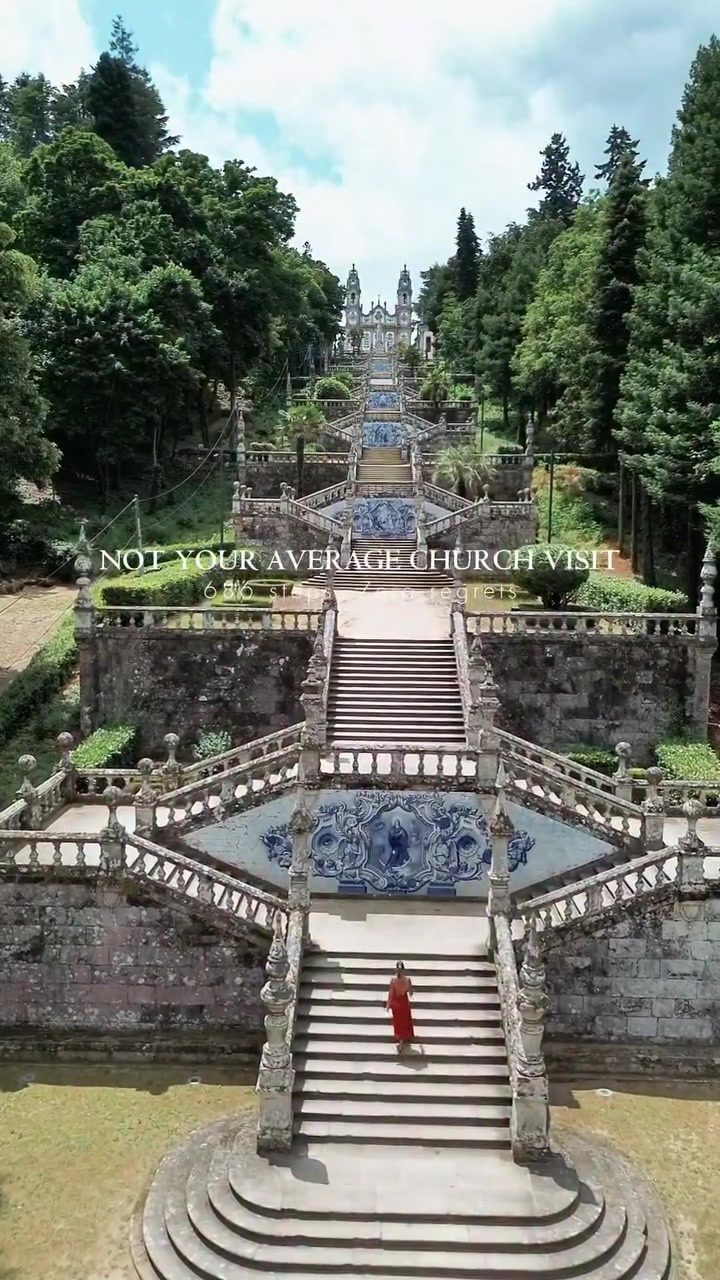 The Most Breathtaking Church in Lamego: 686 Steps