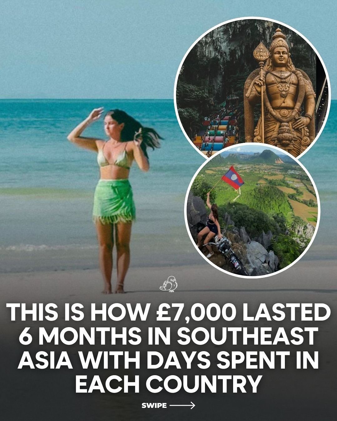 6-Month Southeast Asia Budget Travel: £7000 Journey
