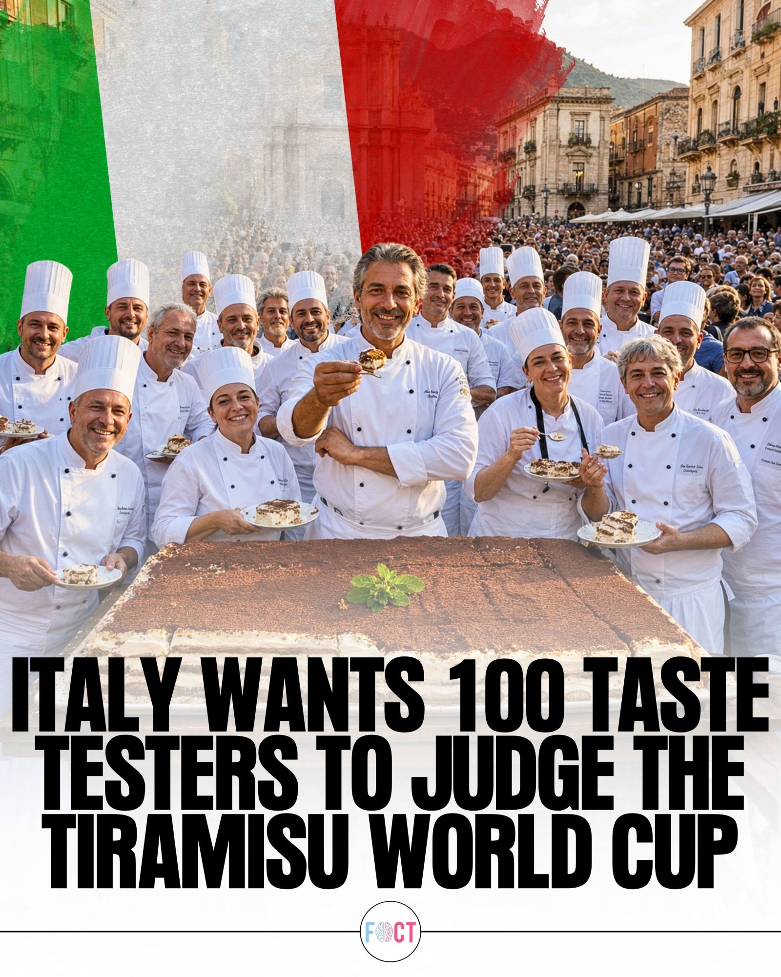 **Apply to Judge the Tiramisu World Cup: Italy Needs 100 Testers**