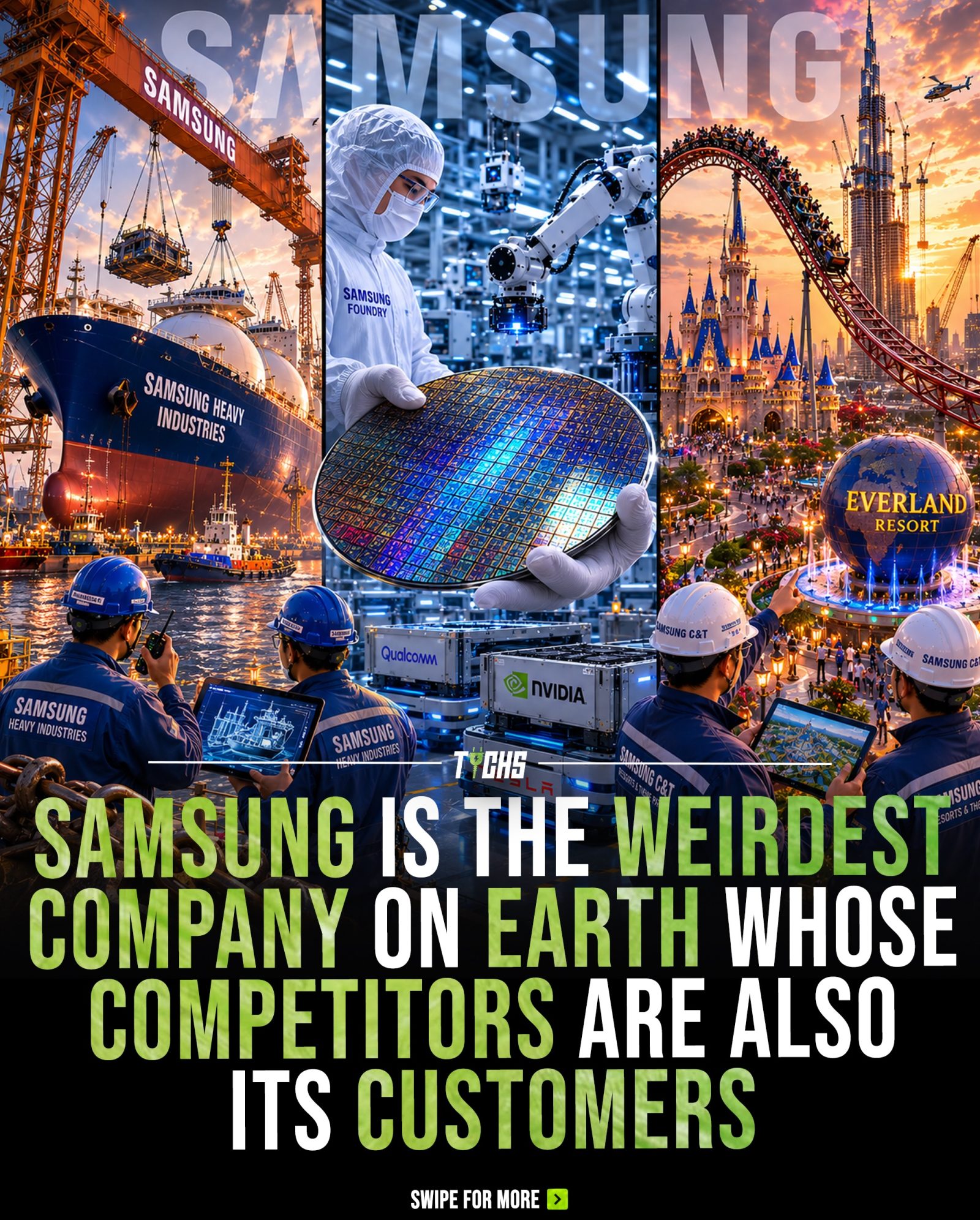 Discover How Samsung Builds Skyscrapers, Vaccines, and More