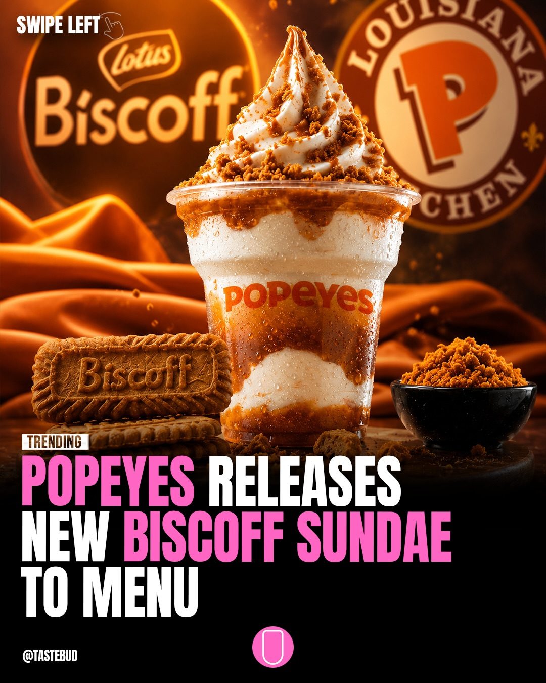 Popeyes Introduces New Biscoff Sundae: A Decadent Dessert Collaboration