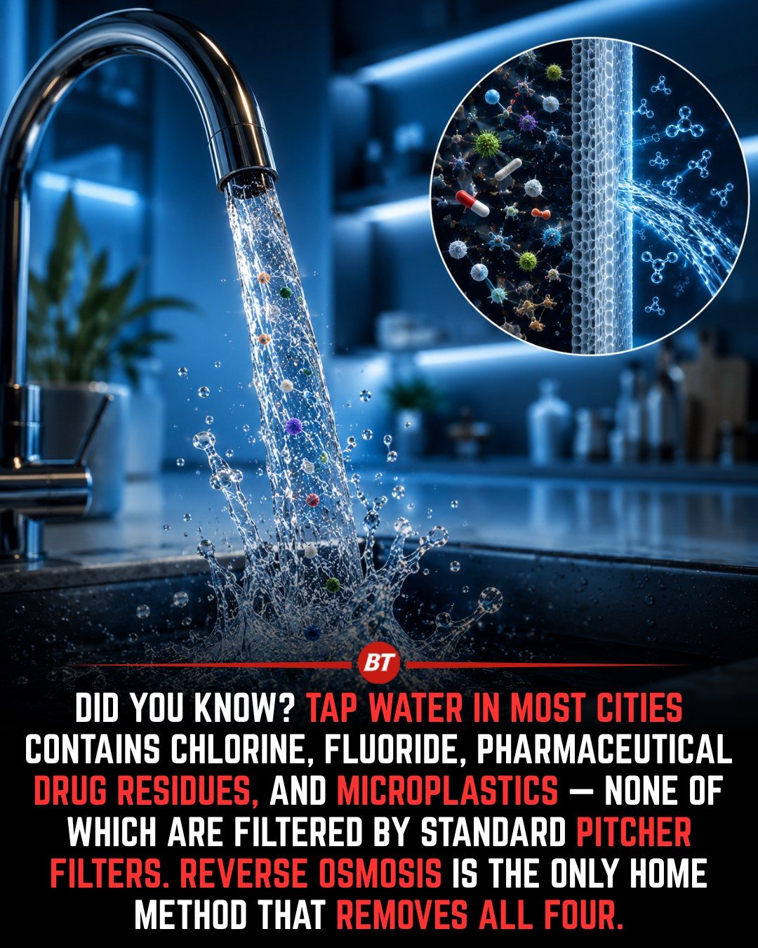 Tap Water Contaminants: Why Reverse Osmosis Filters Matter