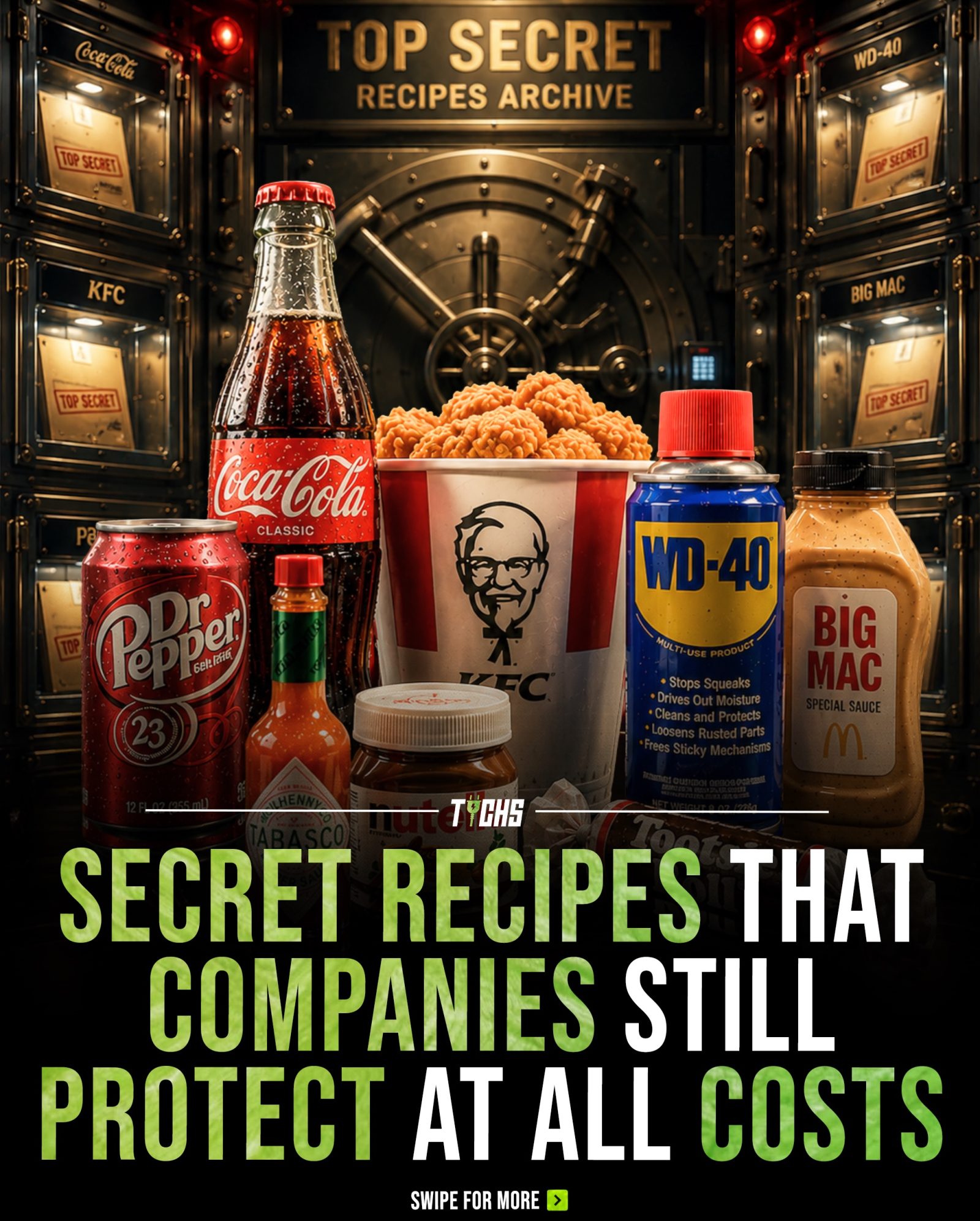 Iconic Secret Recipes and How Brands Protect Them