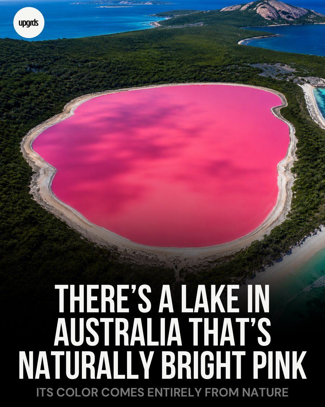Discover the Natural Wonder: Australia's Vibrant Pink Lake