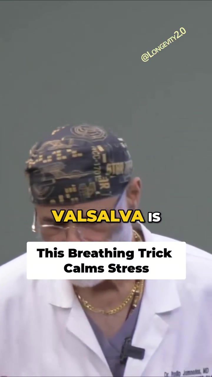 How to Use the Valsalva Maneuver for Stress Relief