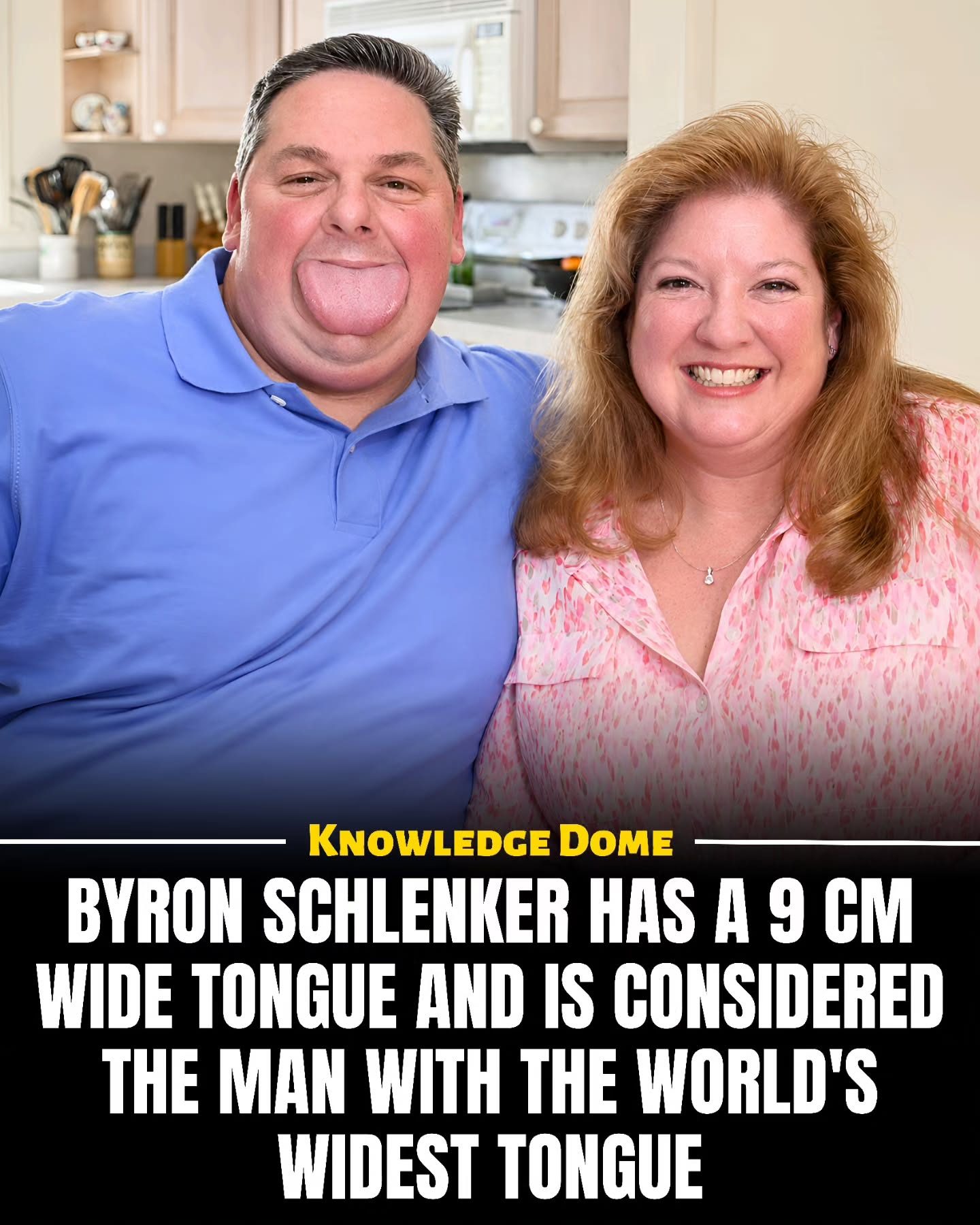 Byron Schlenker: The Man with the World's Widest Tongue