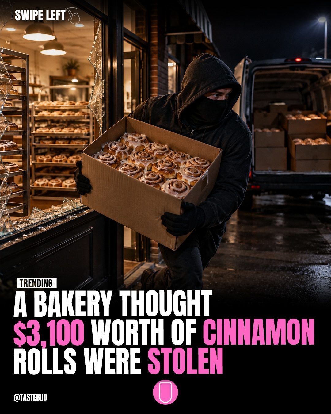 Cinnamon Roll Heist: Bakery's $3,100 Mistake