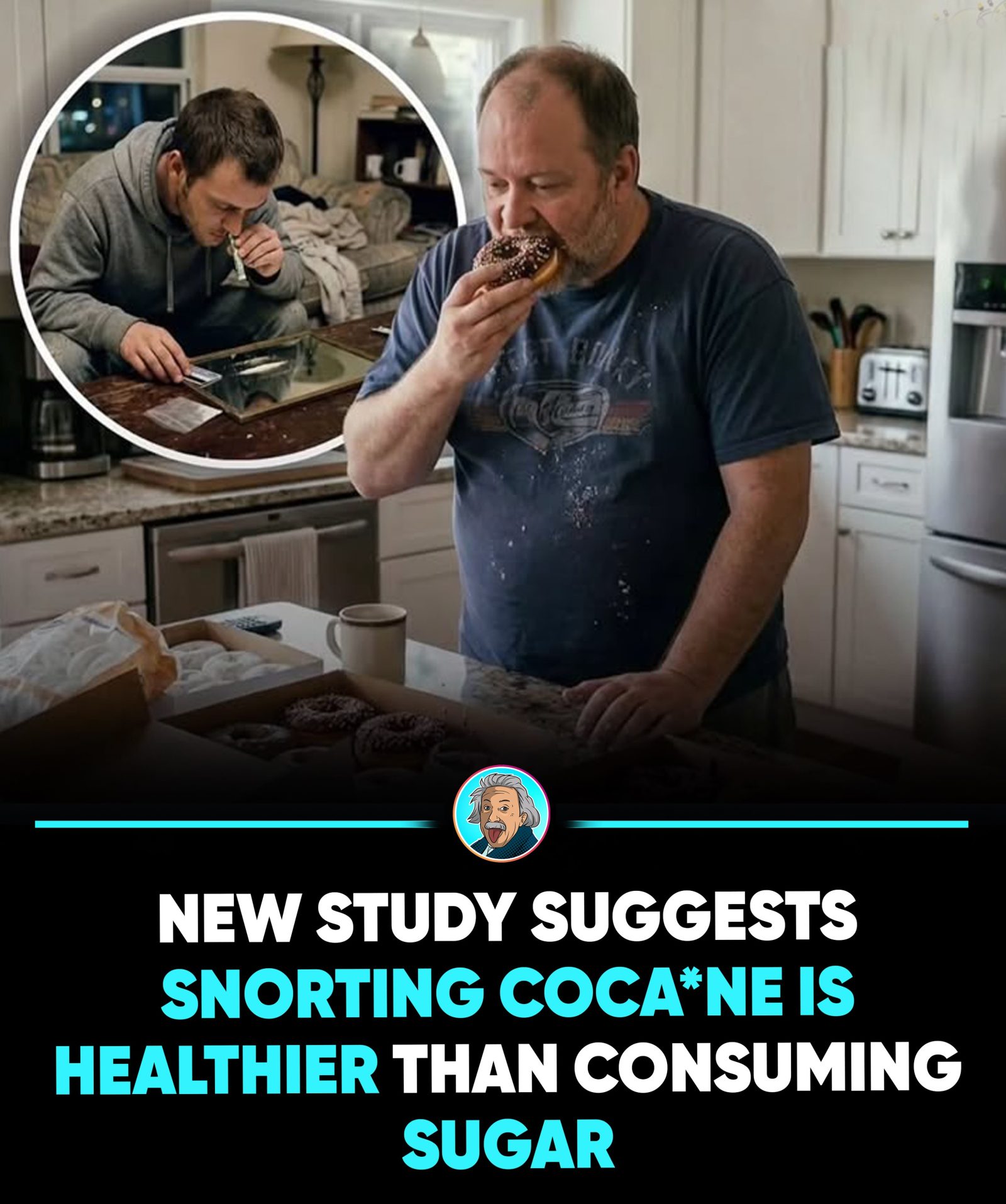 How viral misinformation twists health facts: Sugar vs. Cocaine