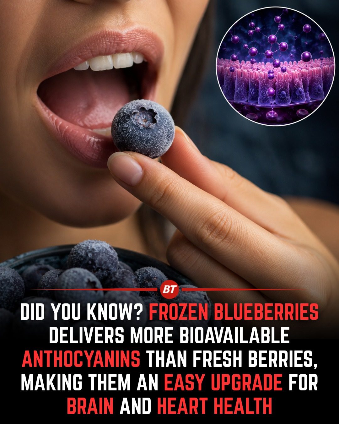 Frozen Blueberries: A Powerhouse of Antioxidants