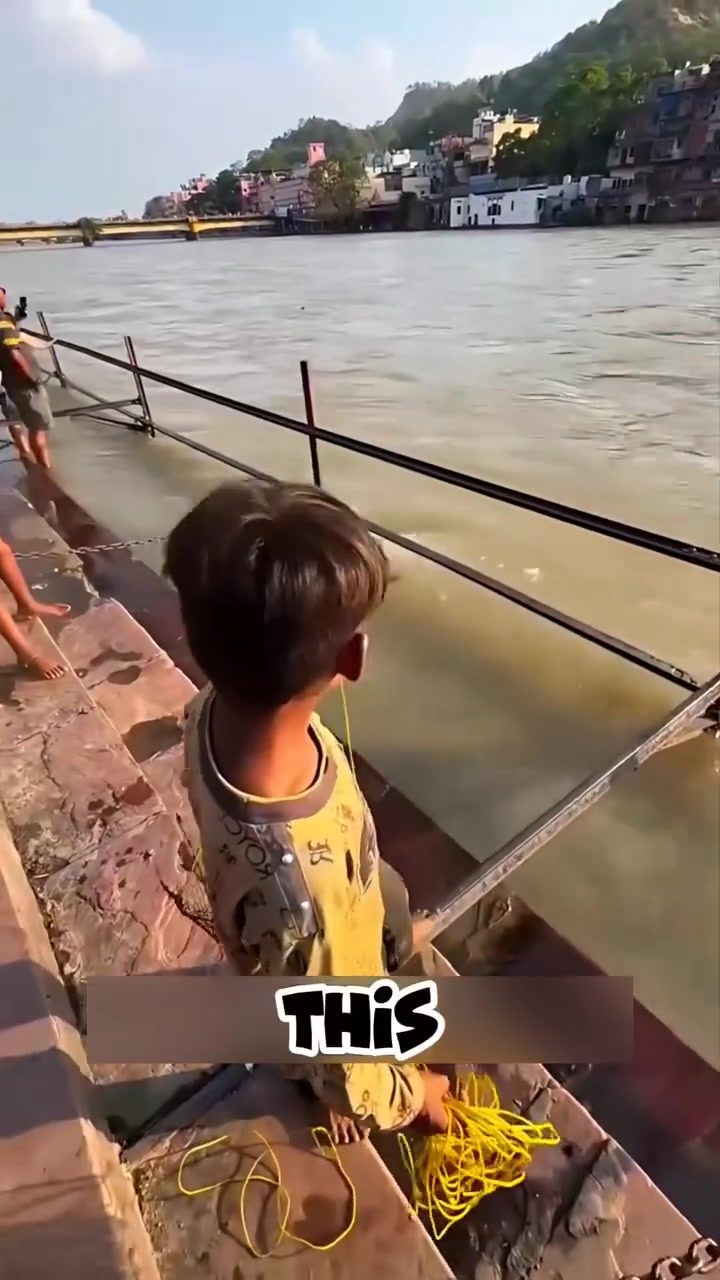The Art of Catching Coconuts on the Ganges