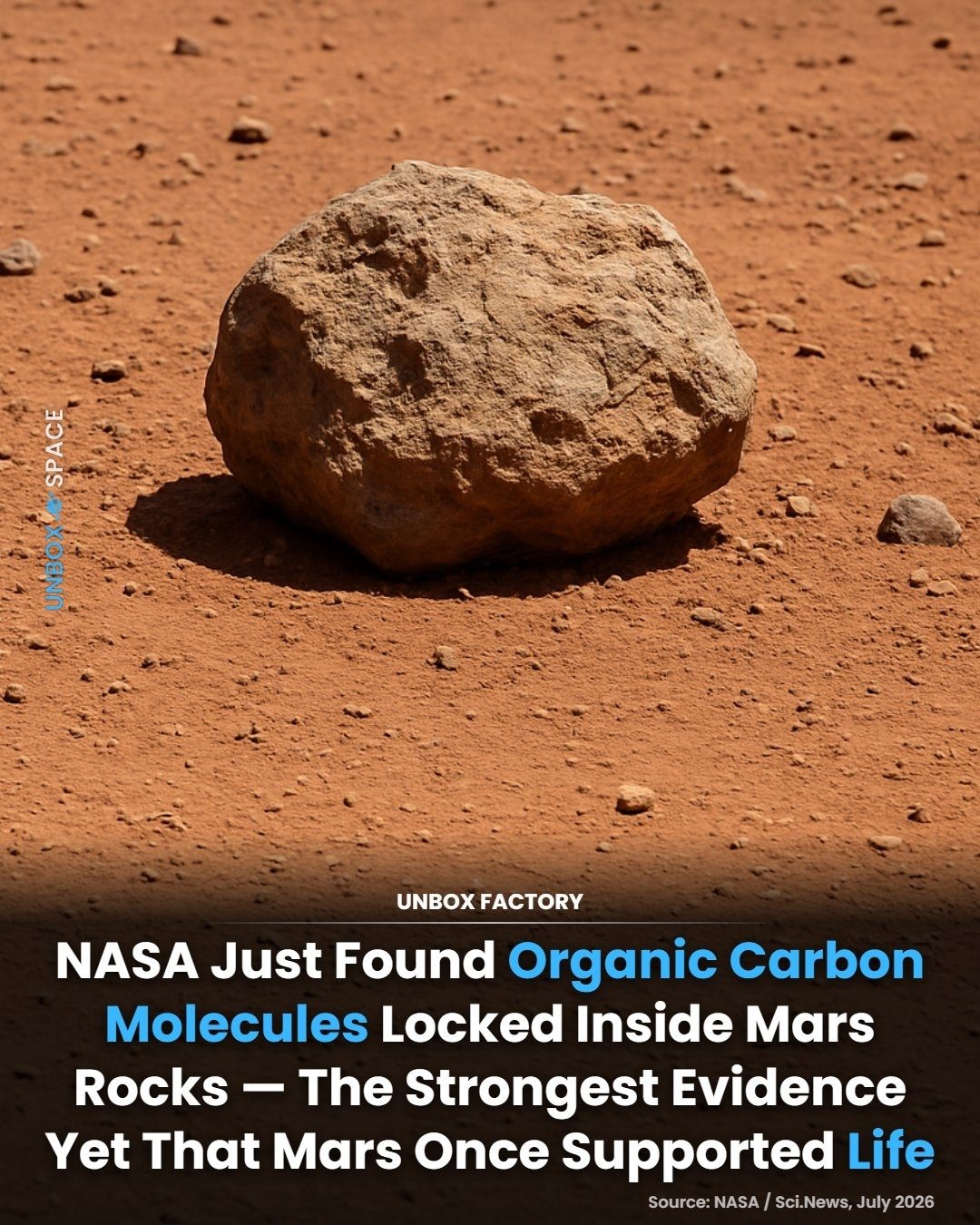 NASA Finds Strong Evidence of Past Life on Mars