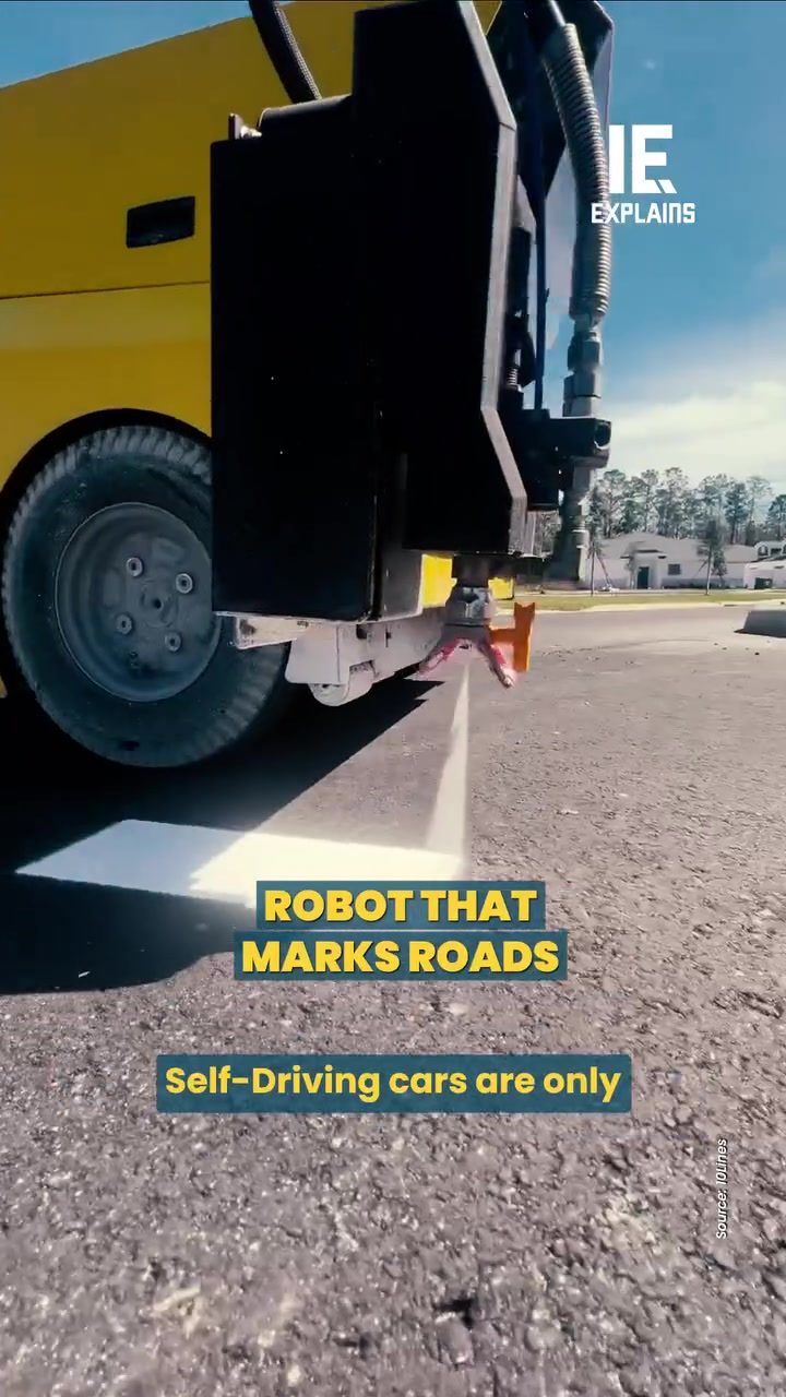 10Lines' Autonomous Robot Revolutionizes Road Marking for Self-Driving Cars