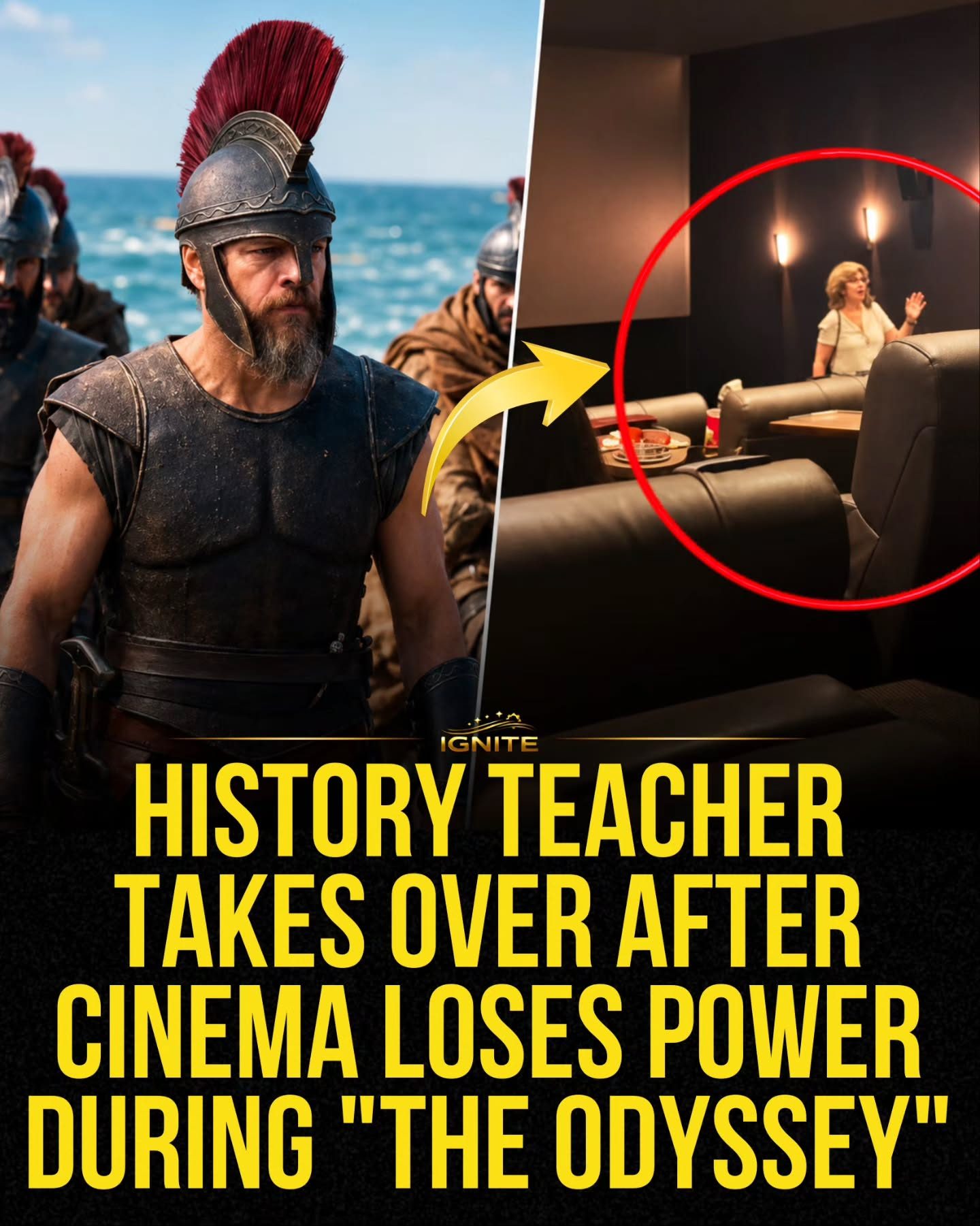 Cinema Power Outage: A History Teacher's Odyssey