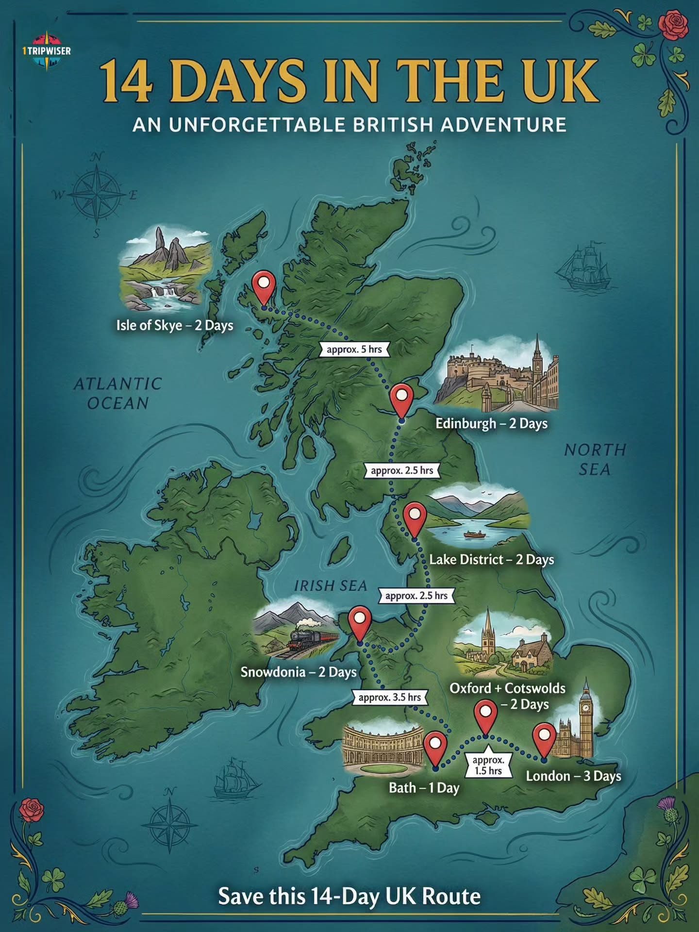 14-Day UK Itinerary: Your Perfect British Adventure