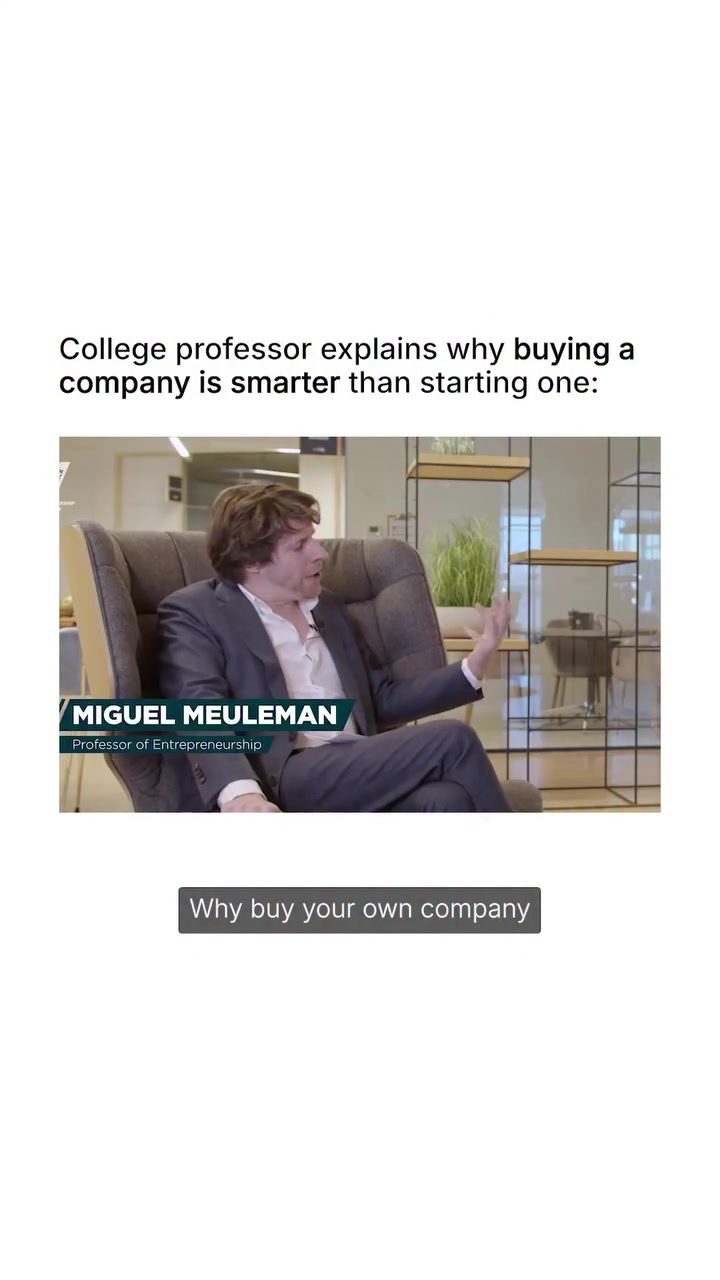 Why Acquiring a Company Can Be Smarter than Starting One