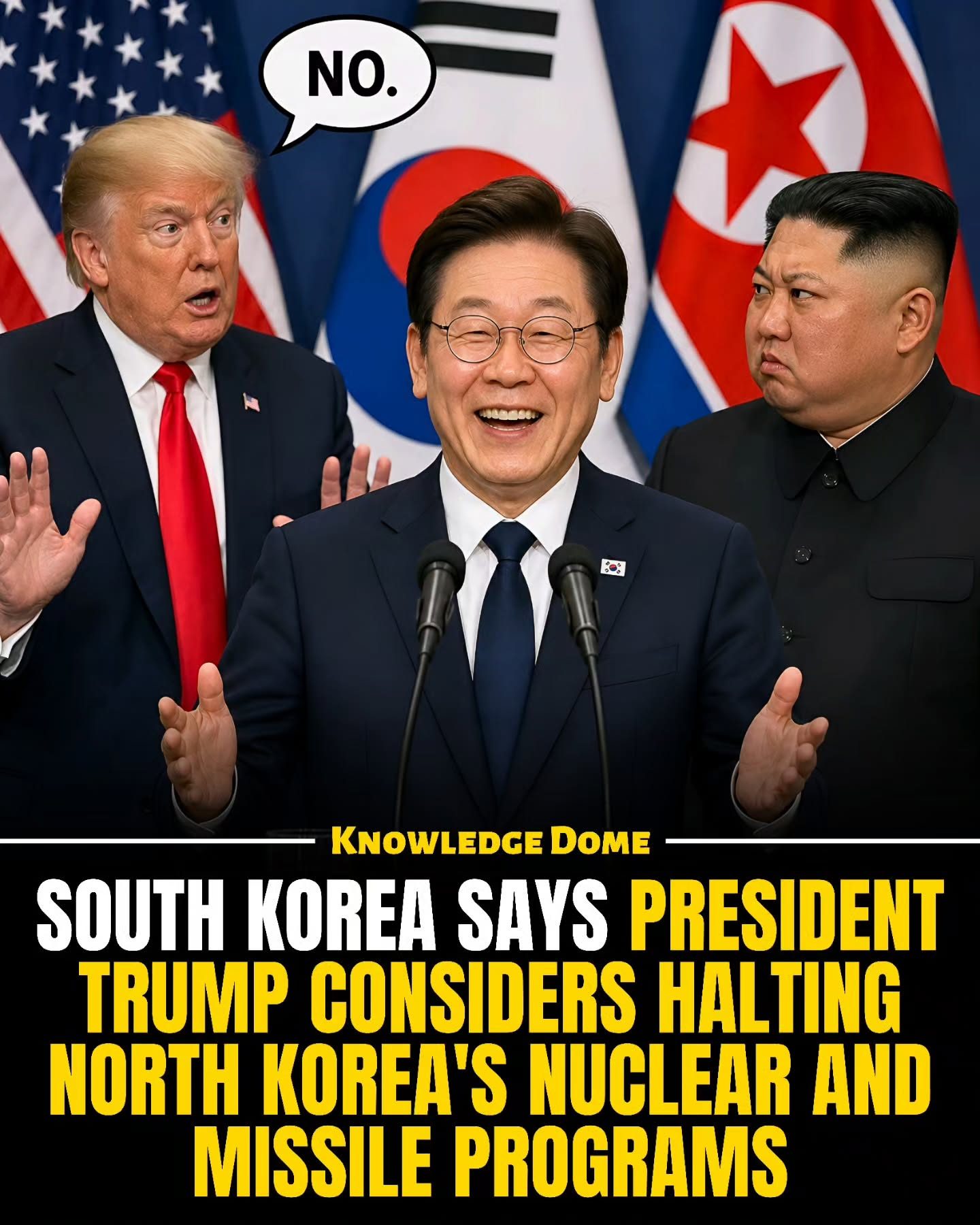 Trump & South Korea Discuss Phased Plan for North Korea Nuclear Strategy