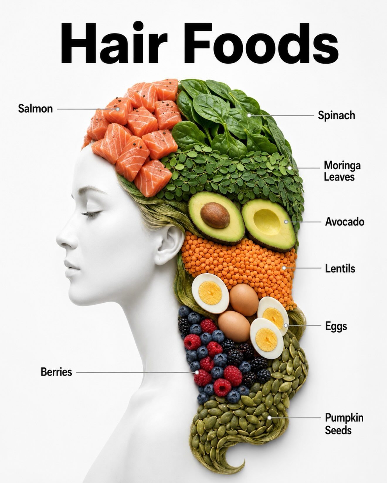 Best Foods for Hair, Kidneys, and Muscle Growth
