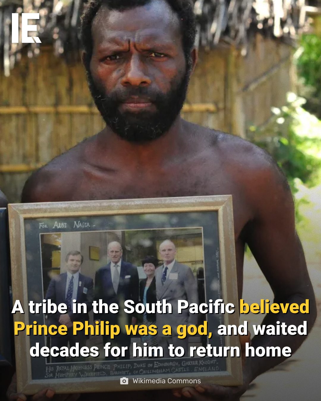 A South Pacific Tribe's Unique Belief in Prince Philip